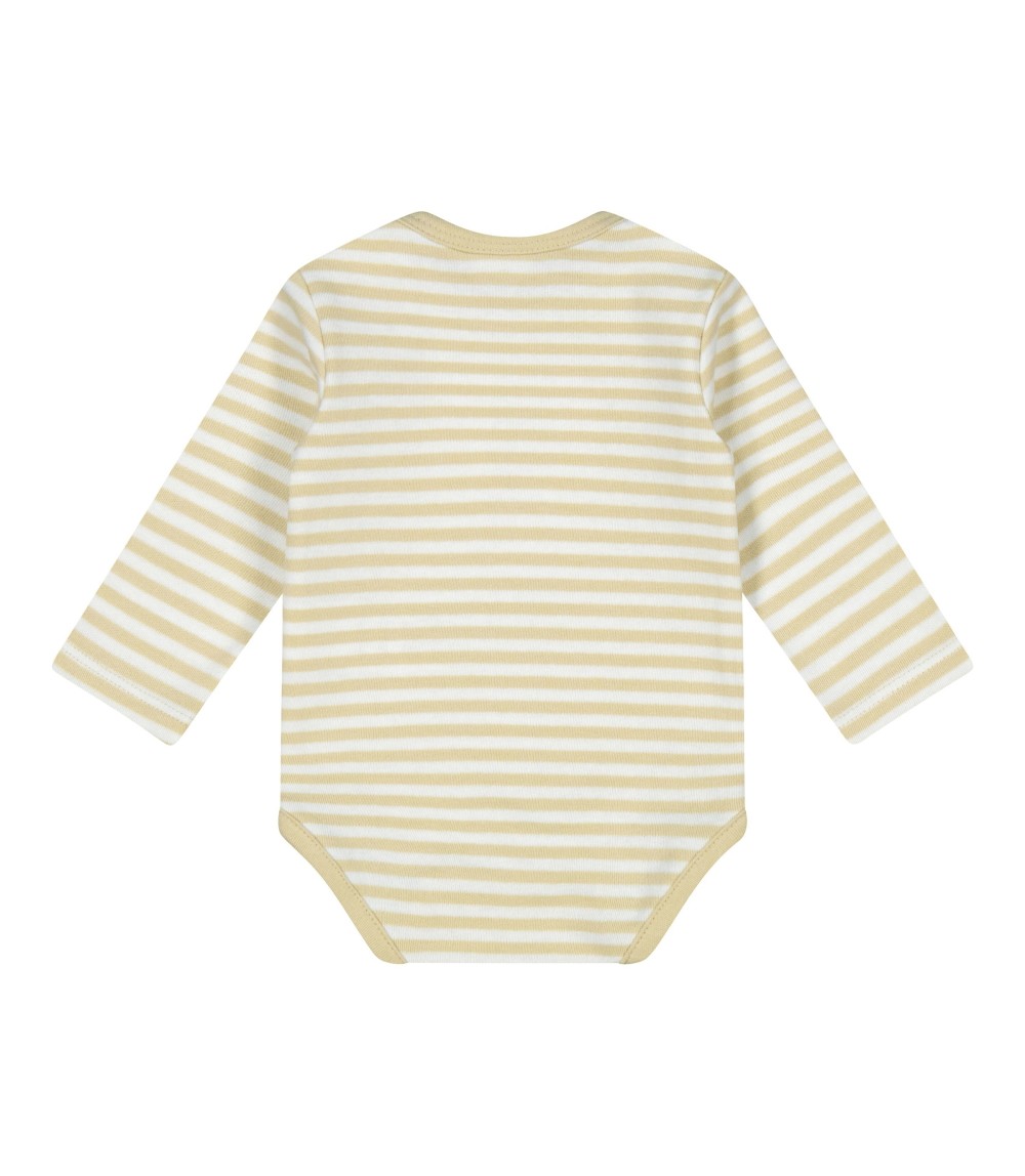 2er-Pack Bodys langarm Igel Ringel