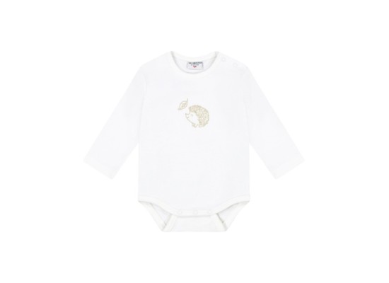 2er-Pack Bodys langarm Igel Ringel