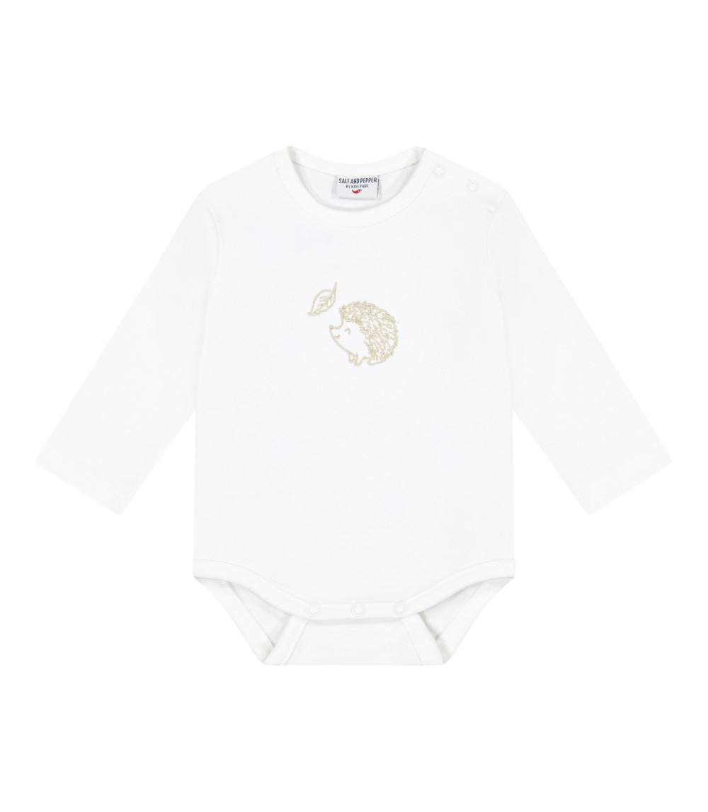 2er-Pack Bodys langarm Igel Ringel