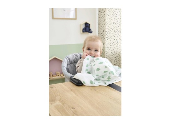 3er-Pack Mullwindeln Wolken und Sterne 80x80 cm