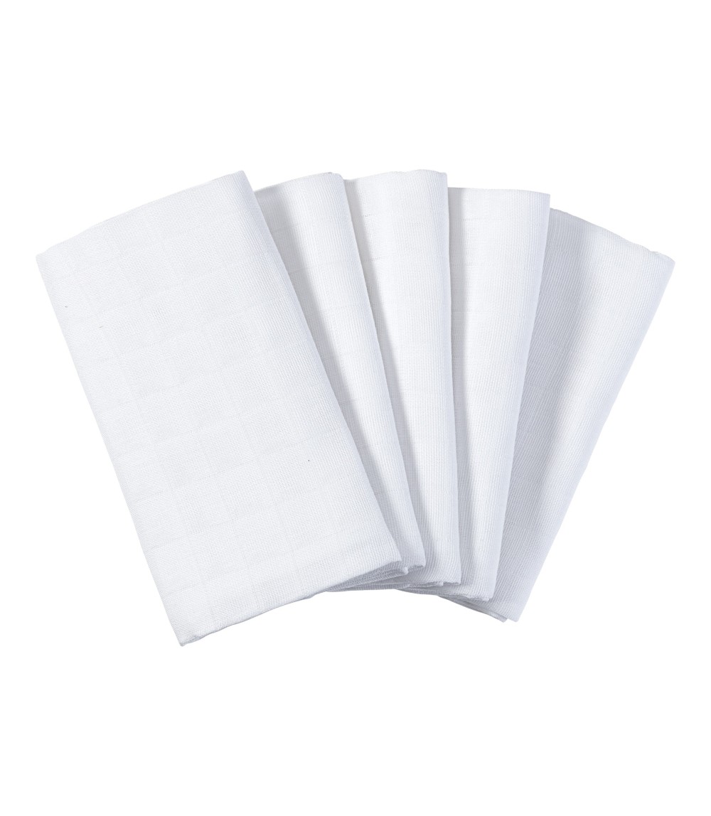 10er-Pack Mullwindeln 80x80 cm