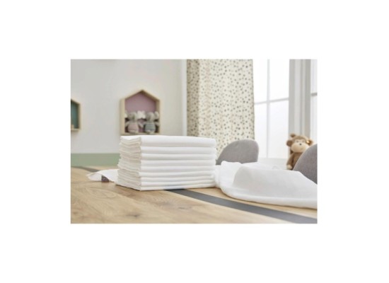 10er-Pack Mullwindeln 80x80 cm