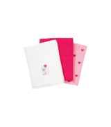 3er-Pack Mullwindeln 80x80 cm