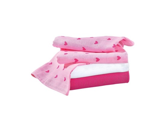 3er-Pack Mullwindeln 80x80 cm