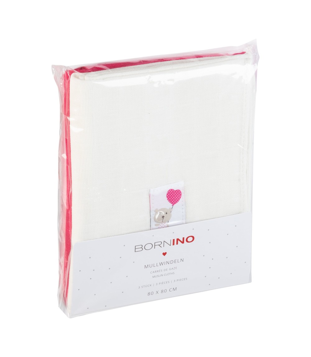 3er-Pack Mullwindeln 80x80 cm