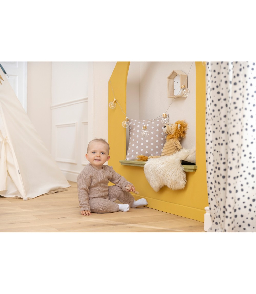 Strickoverall langarm