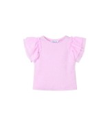 T-Shirt Rüschen Rippqualität