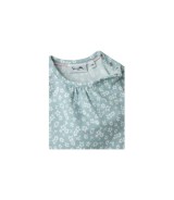 Shirt langarm Blumen Volant