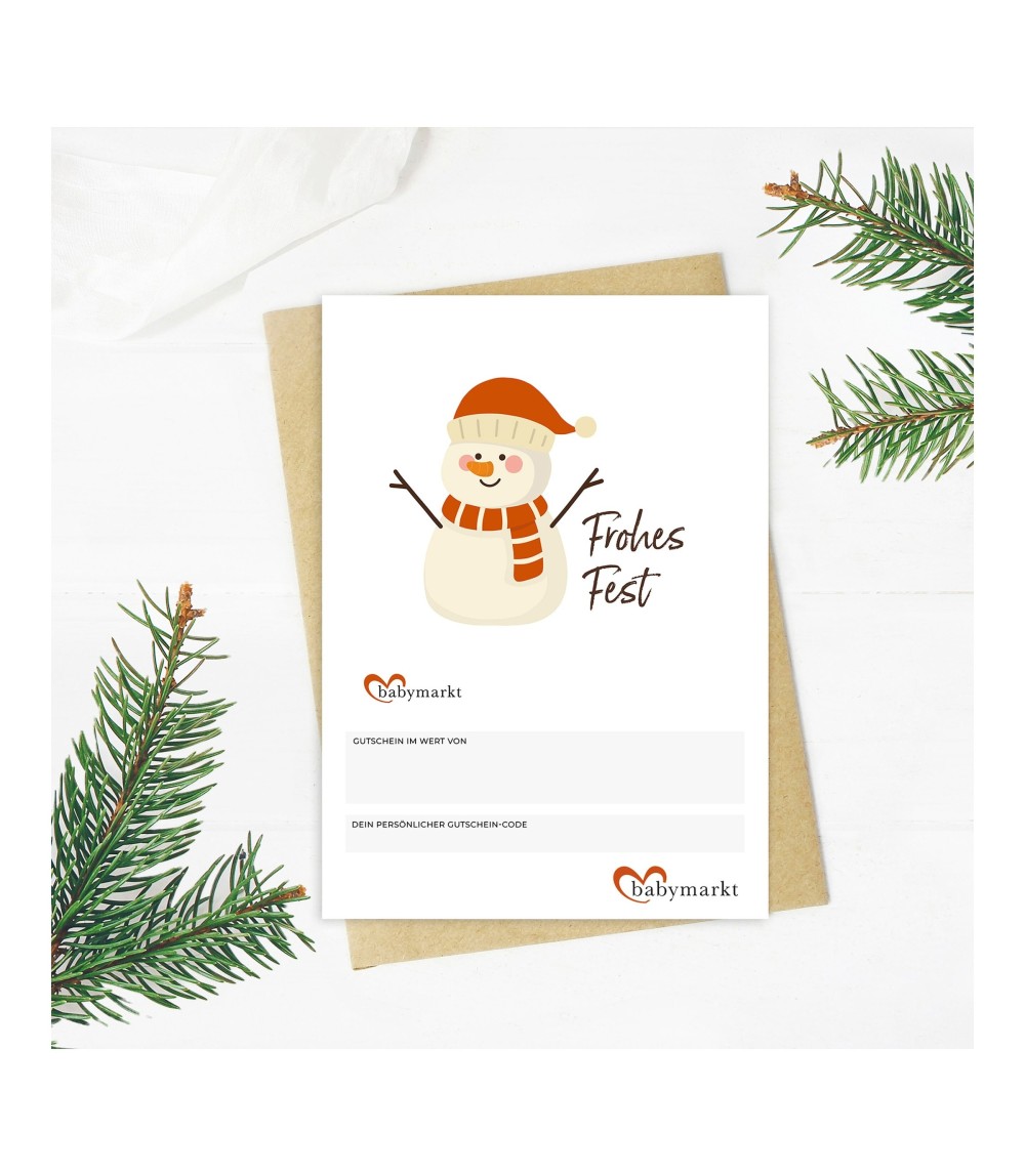 Geschenkgutschein Frohes Fest