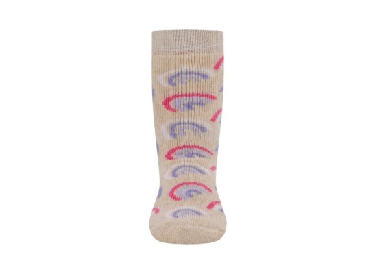 2er-Pack ABS-Socken Regenbogen Ringel