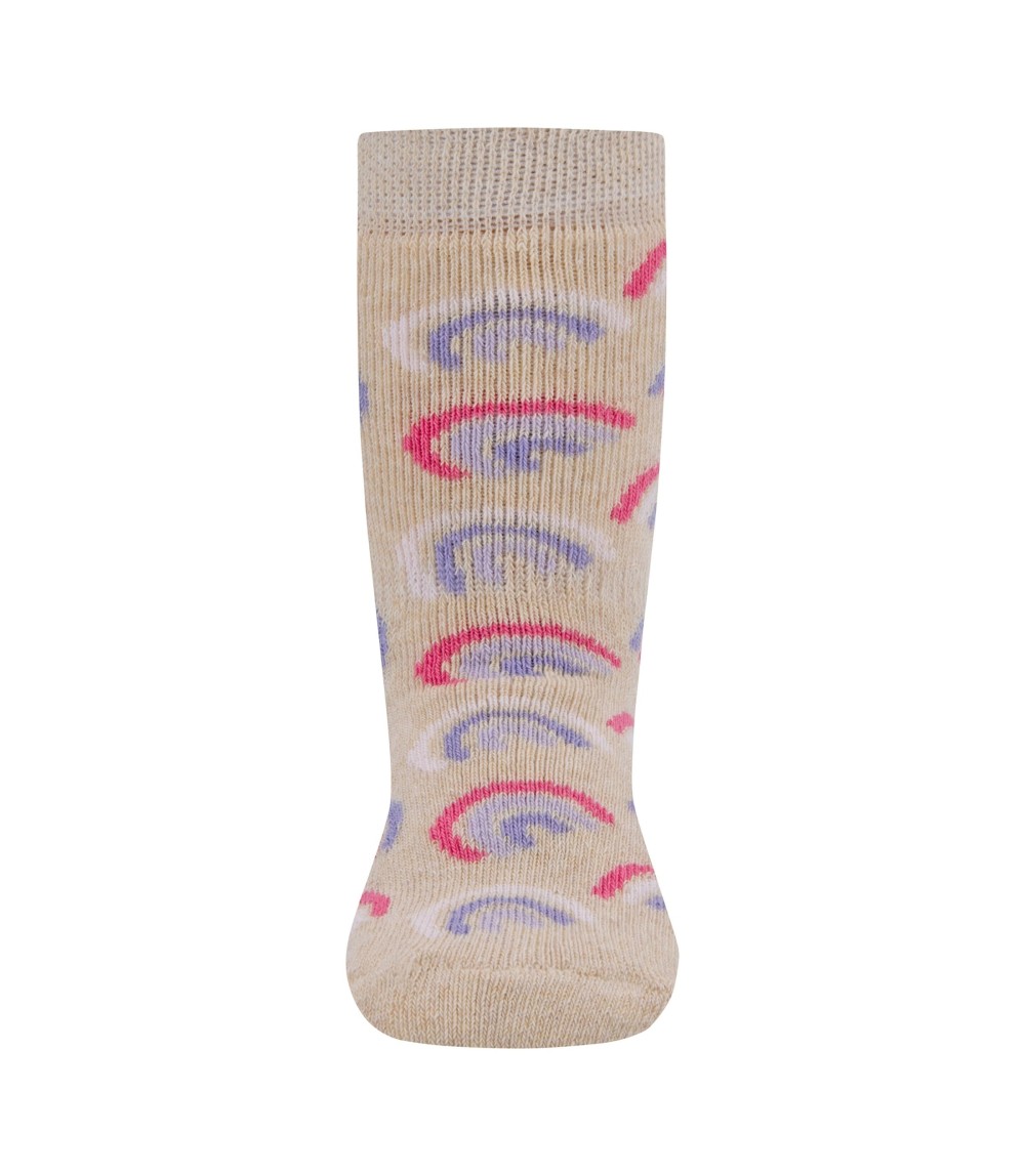 2er-Pack ABS-Socken Regenbogen Ringel