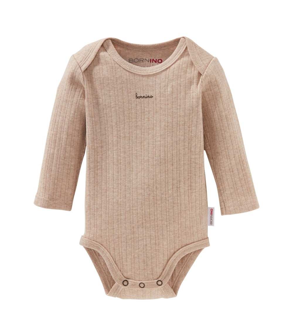 Body langarm Rippqualität