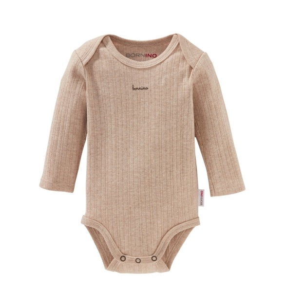 Body langarm Rippqualität