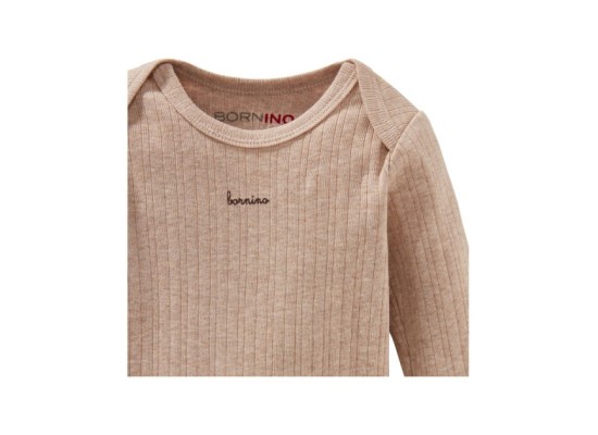 Body langarm Rippqualität