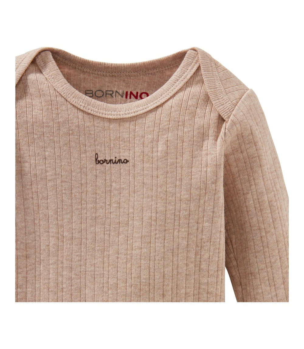 Body langarm Rippqualität