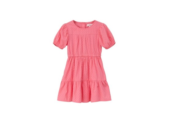 Kleid kurzarm Volant