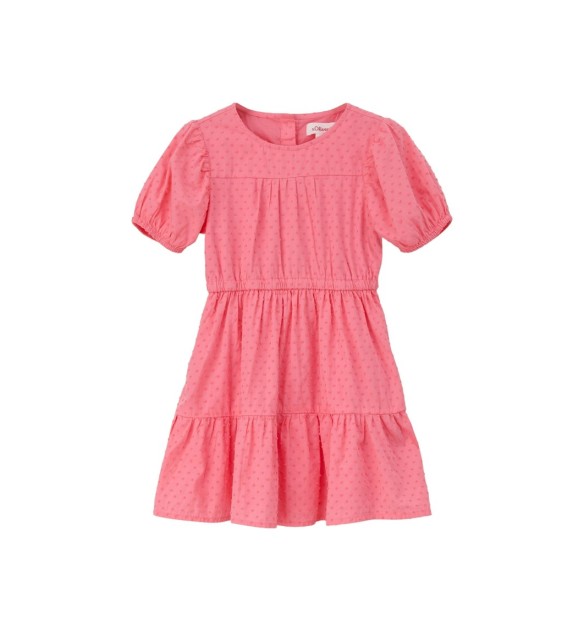 Kleid kurzarm Volant