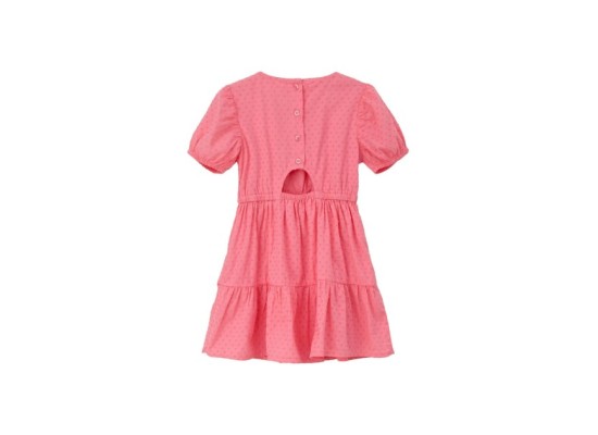 Kleid kurzarm Volant