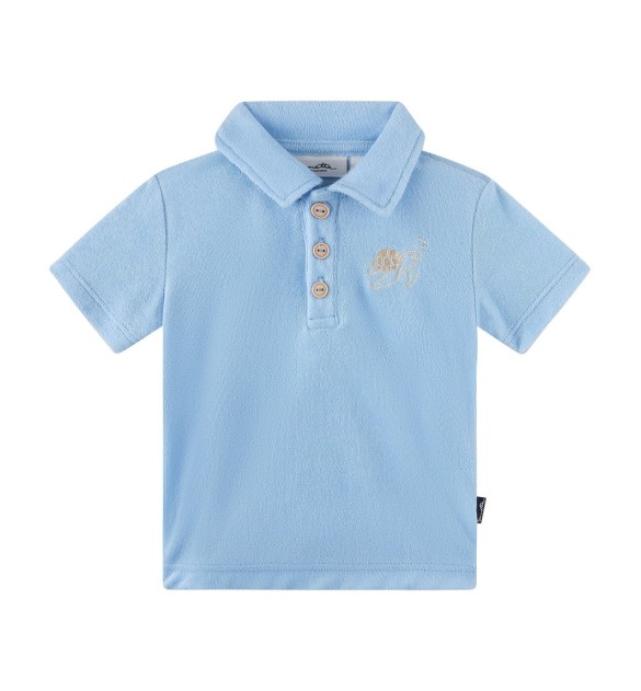 Polo-T-Shirt Schildkröte Frottee