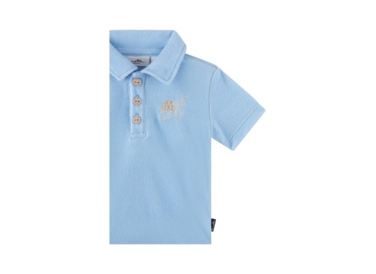 Polo-T-Shirt Schildkröte Frottee