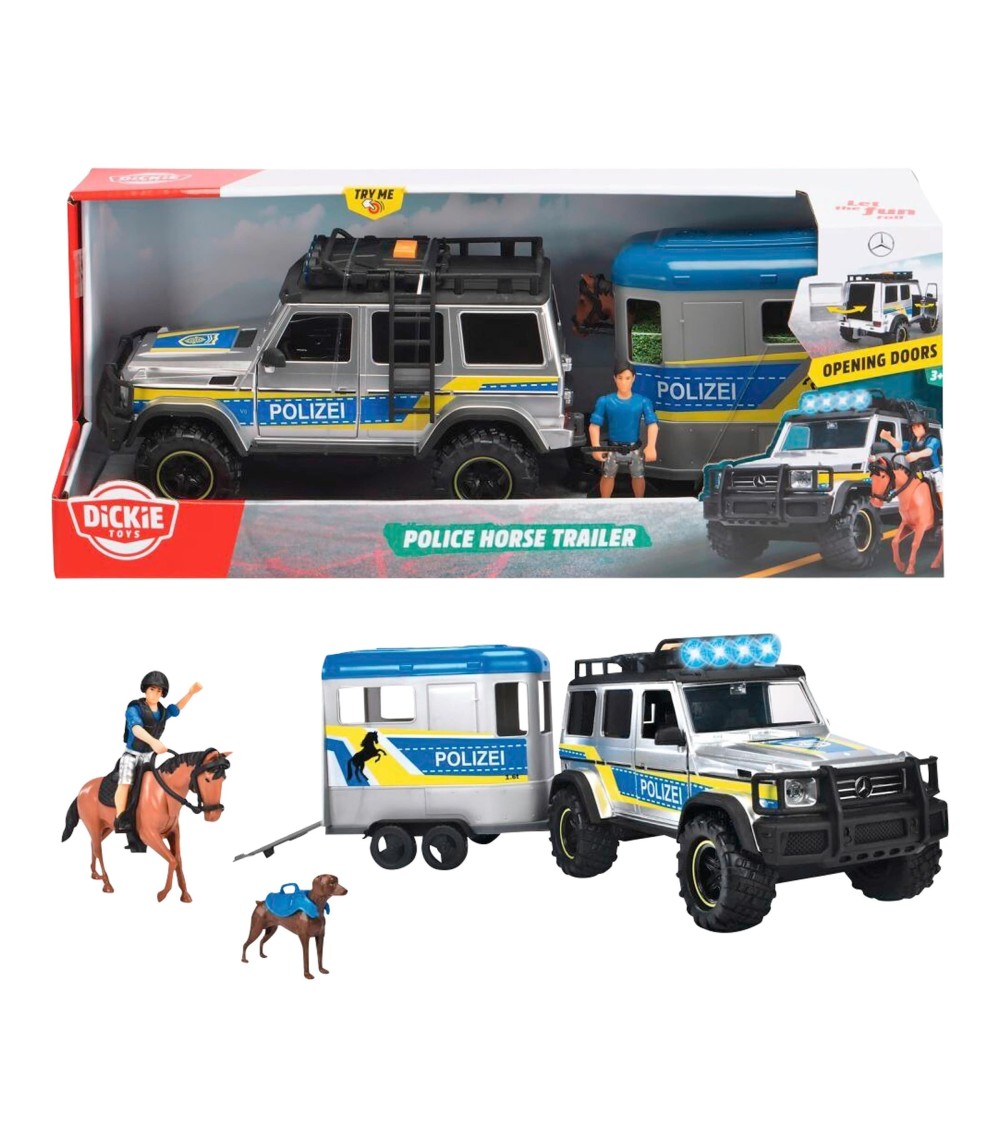 Police Horse Trailer
