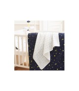 3er-Pack Mullwindeln Wolken und Sterne 80x80 cm