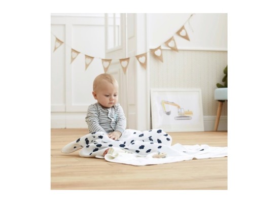 3er-Pack Mullwindeln Wolken und Sterne 80x80 cm