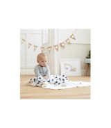 3er-Pack Mullwindeln Wolken und Sterne 80x80 cm