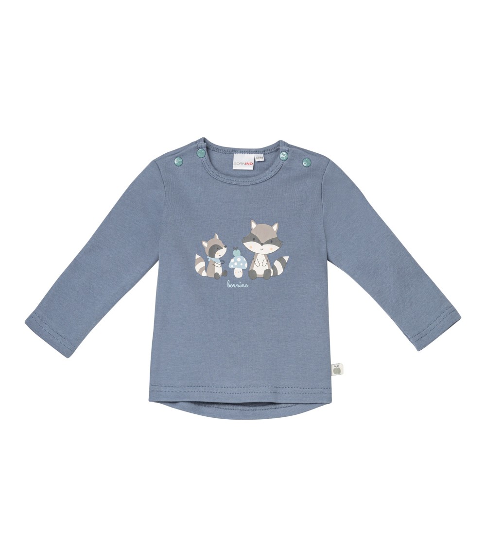 Shirt langarm Waschbär