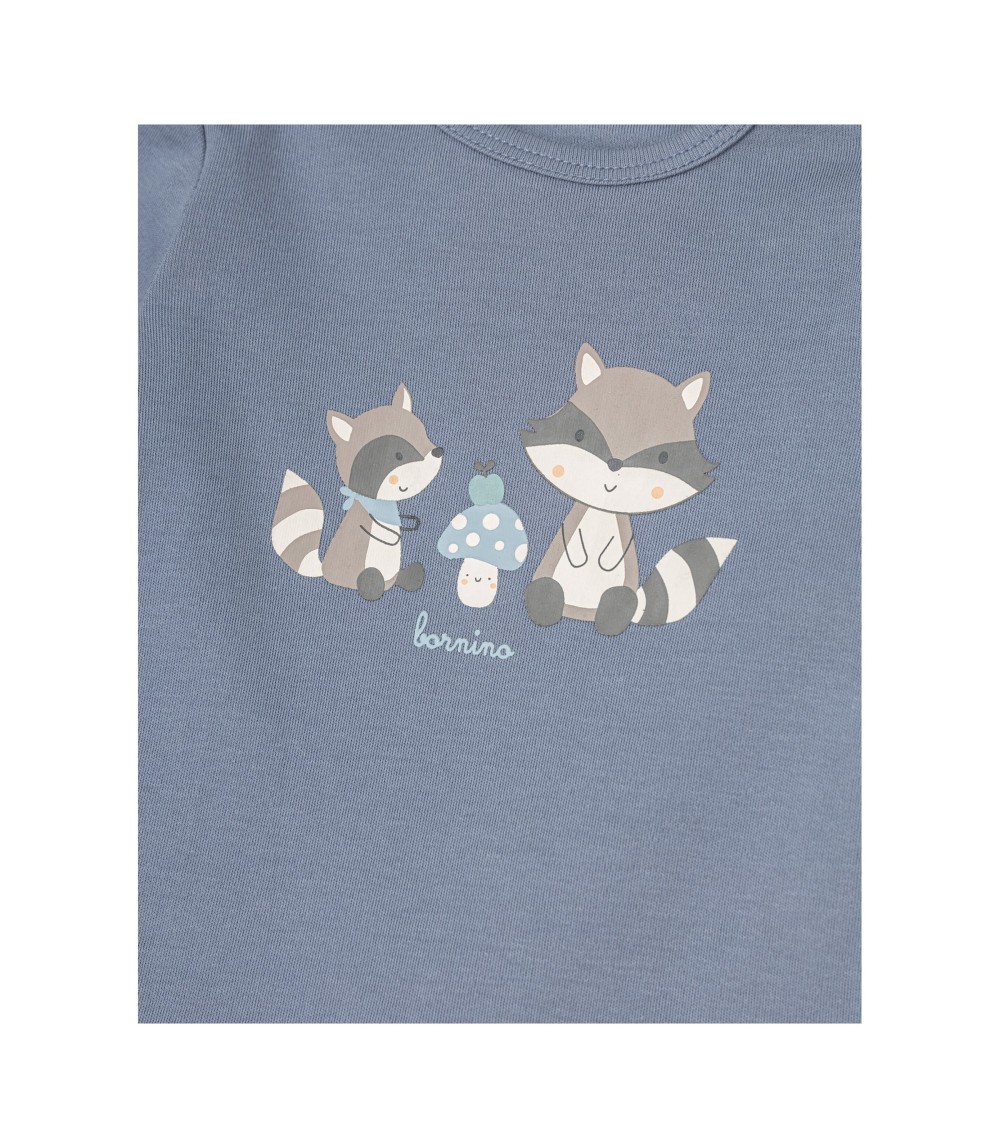 Shirt langarm Waschbär