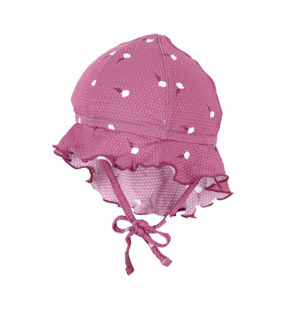 Schirmmütze mit Nacken- und UV-Schutz Blumen