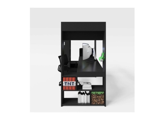 Kojen-Bett, Gamingbett, 90x200cm  _6 PS_ MINECRAFT