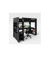 Kojen-Bett, Gamingbett, 90x200cm  _6 PS_ MINECRAFT