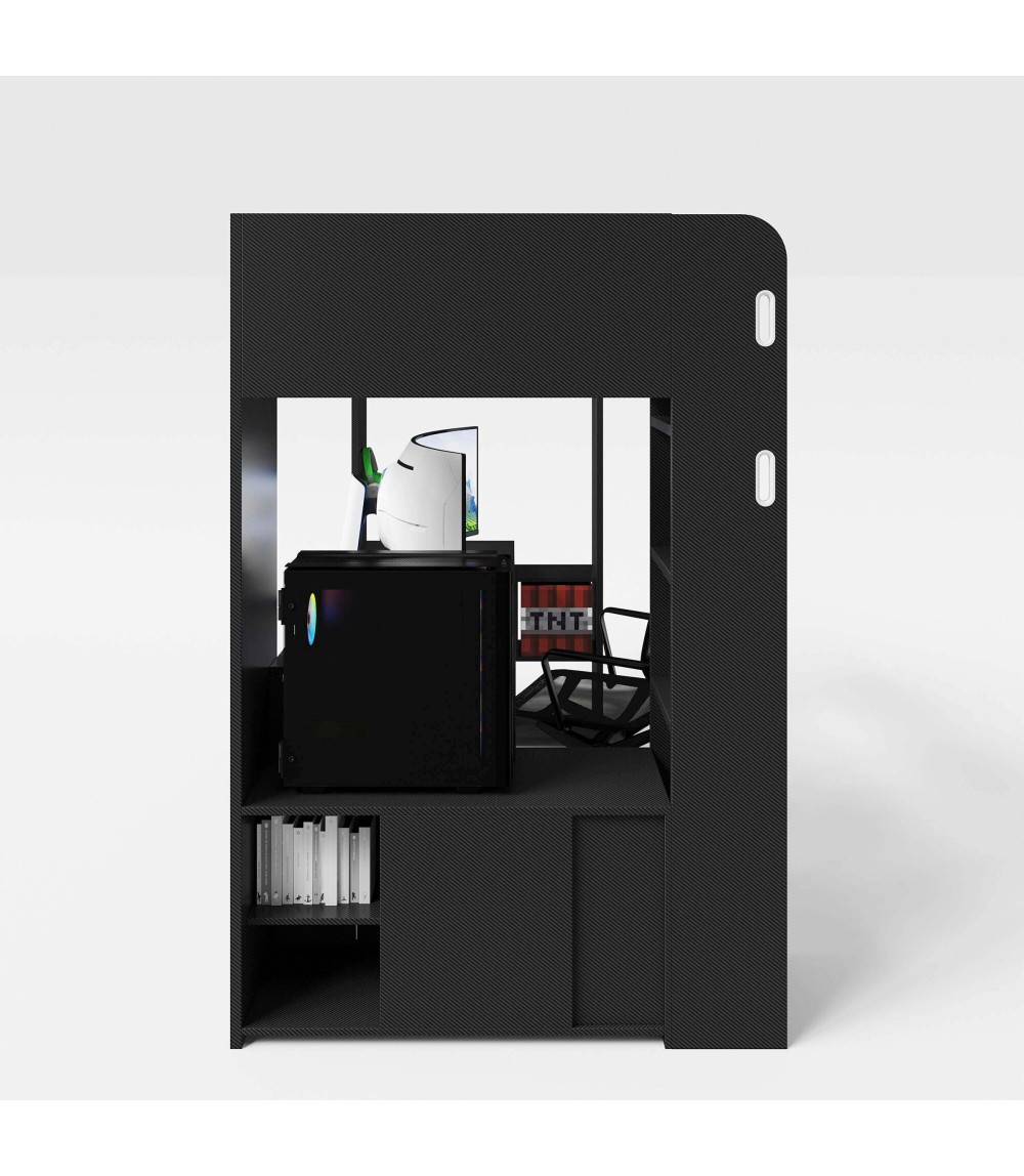 Kojen-Bett, Gamingbett, 90x200cm  _6 PS_ MINECRAFT