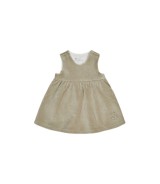 2-tlg. Set Nicki-Kleid ohne Arm und Shirt langarm Cordoptik Blumen