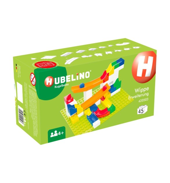 Kugelbahn Erweiterung Wippe 45-tlg