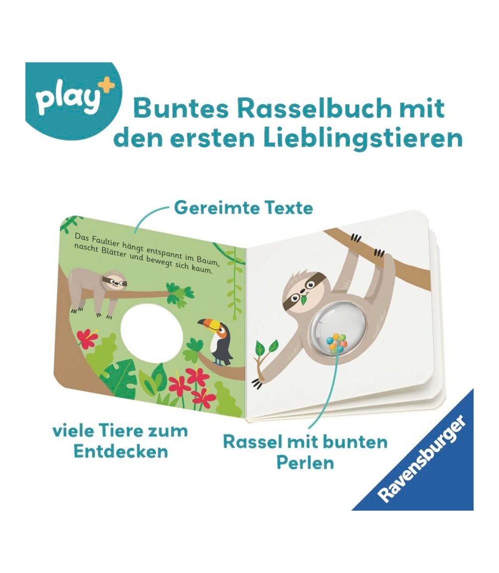 Pappbilderbuch Erste Tiere