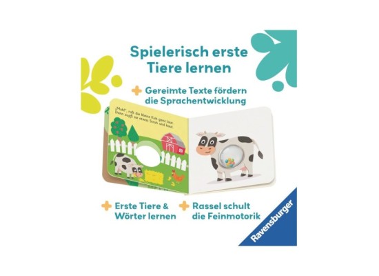 Pappbilderbuch Erste Tiere