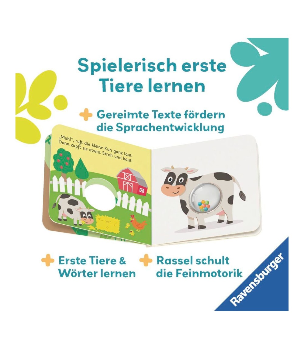 Pappbilderbuch Erste Tiere