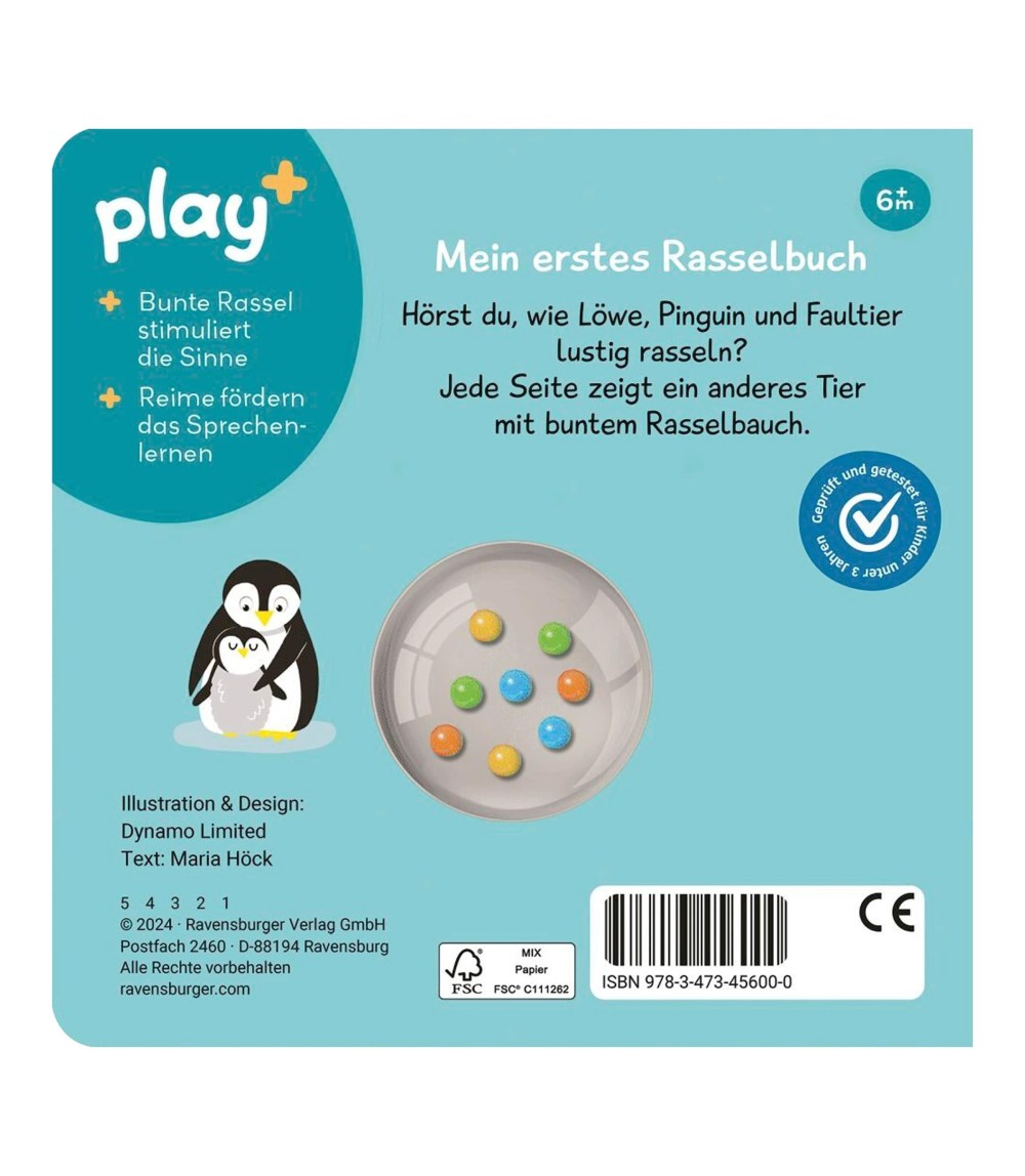 Pappbilderbuch Erste Tiere