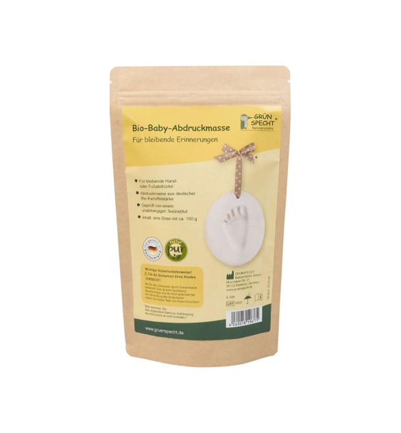 Bio-Abdruckset aus Kartoffelstärke - Nachfüllpack