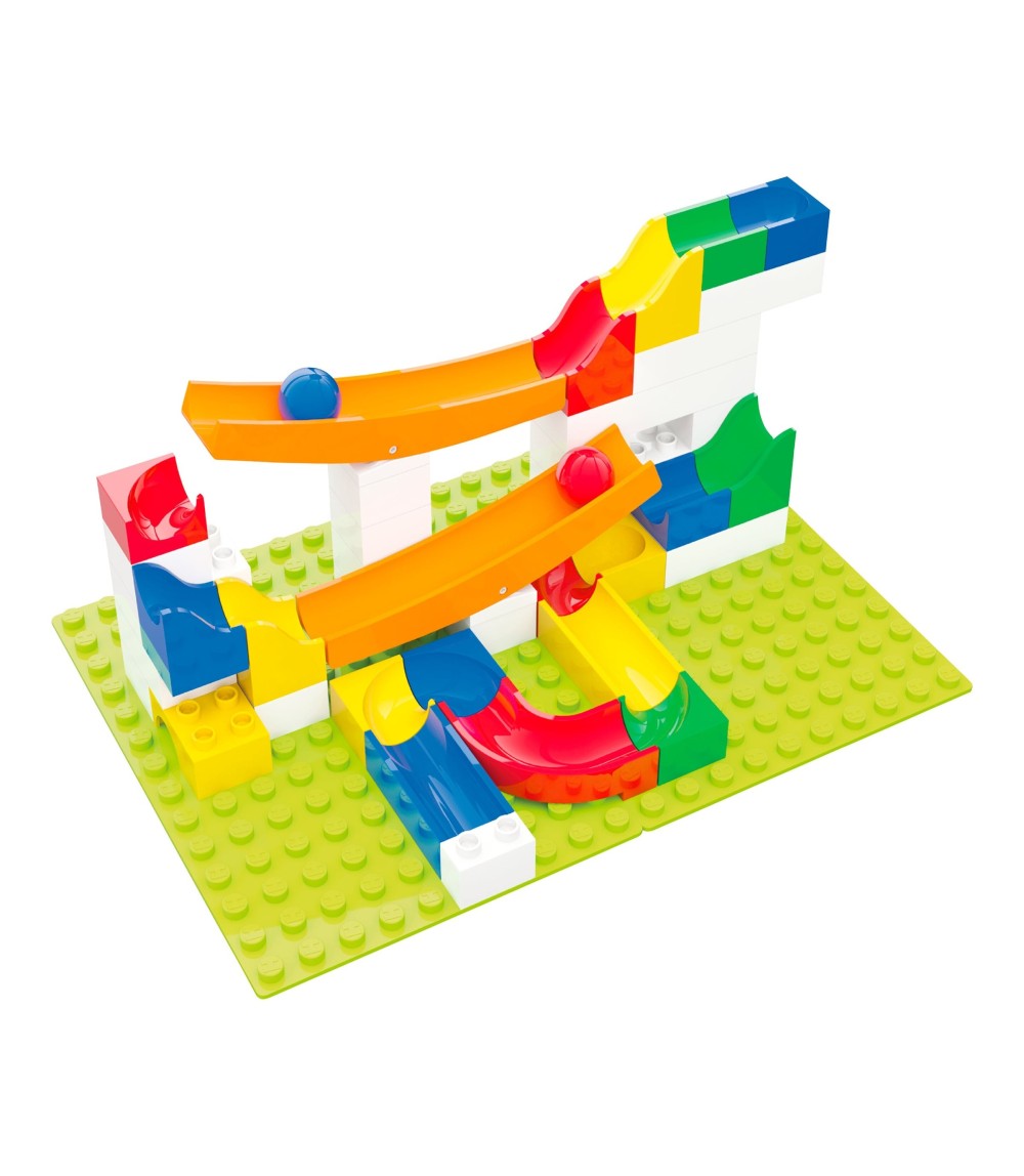 Kugelbahn Erweiterung Wippe 45-tlg