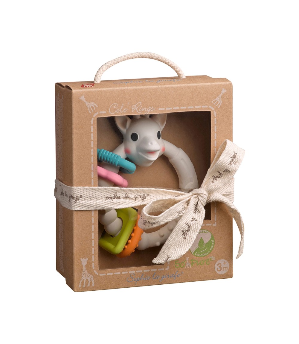 Beißring So'Pure Colo'rings aus Naturkautschuk