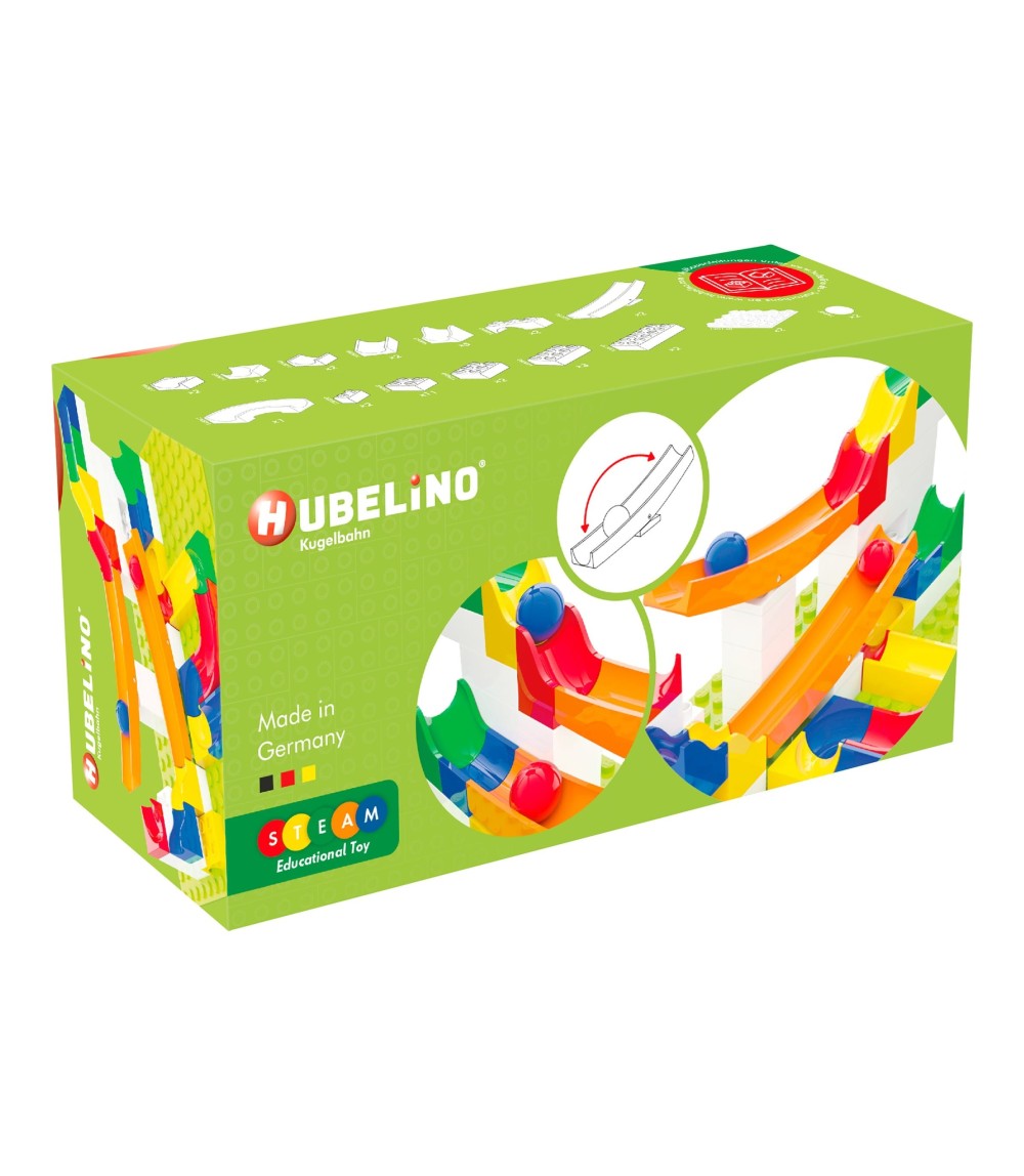 Kugelbahn Erweiterung Wippe 45-tlg