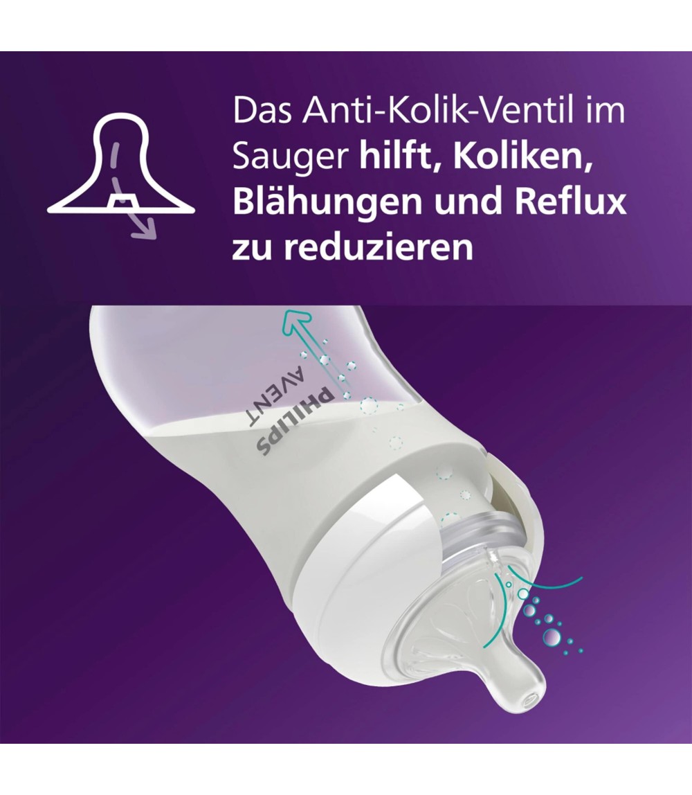 4-tlg. Babyflaschen-Set, Natural Response, ab Geburt