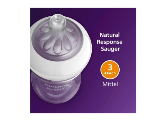 4-tlg. Babyflaschen-Set, Natural Response, ab Geburt