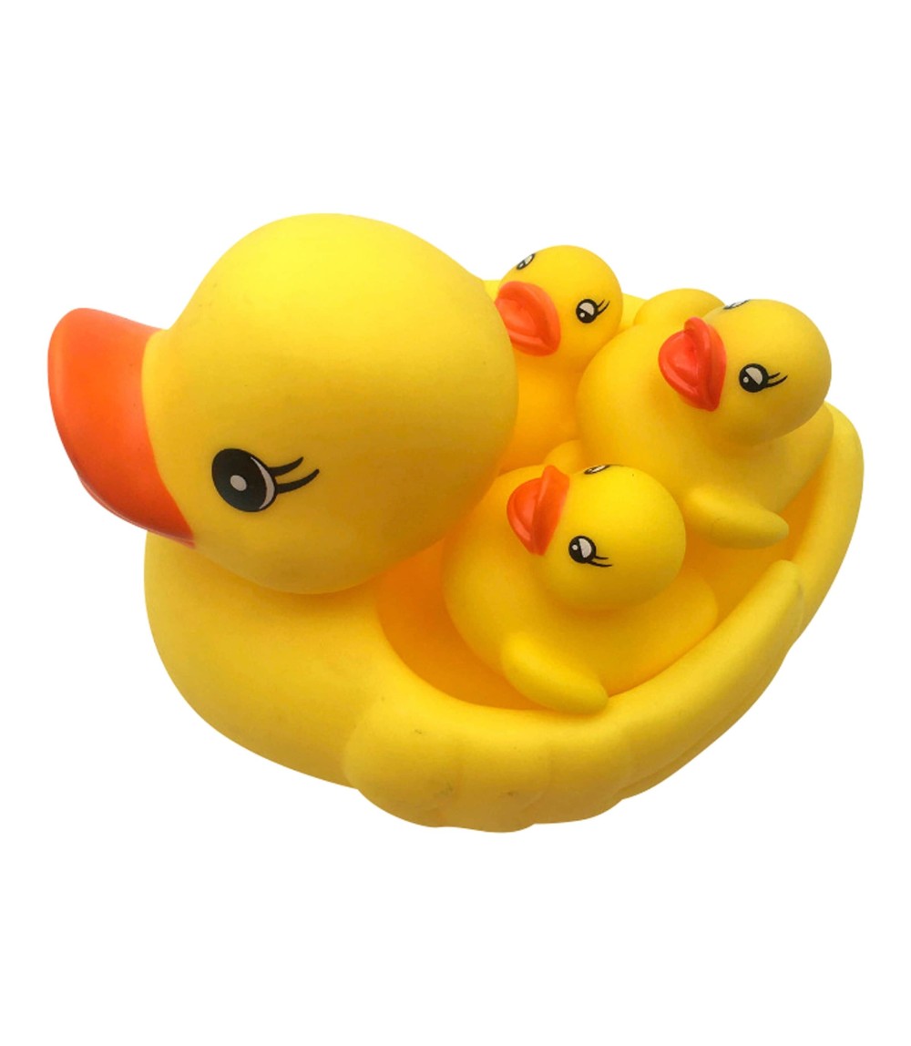 Badespielzeug Entenfamilie Quietsche
