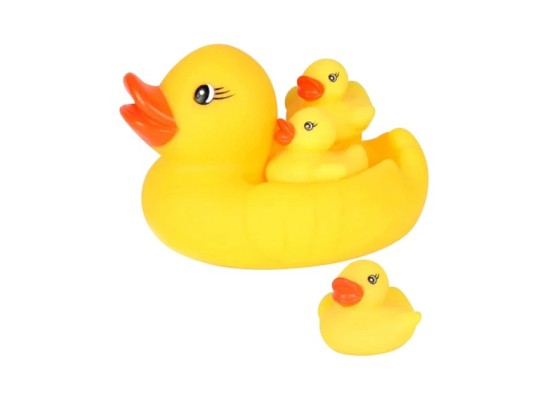 Badespielzeug Entenfamilie Quietsche