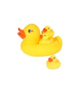 Badespielzeug Entenfamilie Quietsche