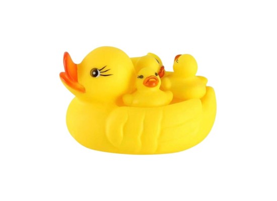 Badespielzeug Entenfamilie Quietsche